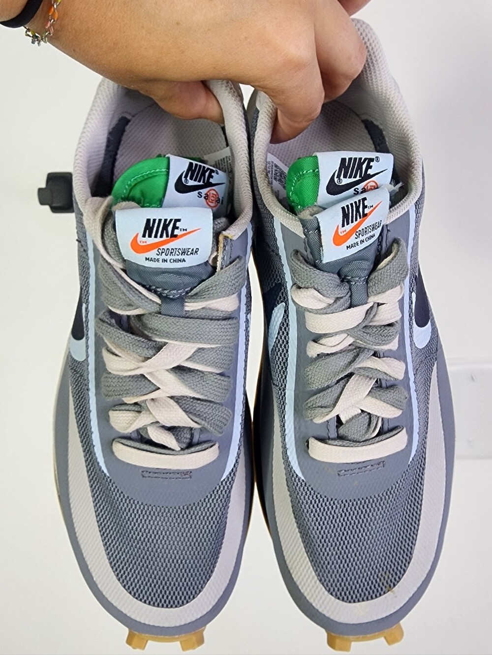 Women 7, Men 5.5, LDWaffle x sacai x CLOT Cool Grey $180.00 - Picture 2 of 8